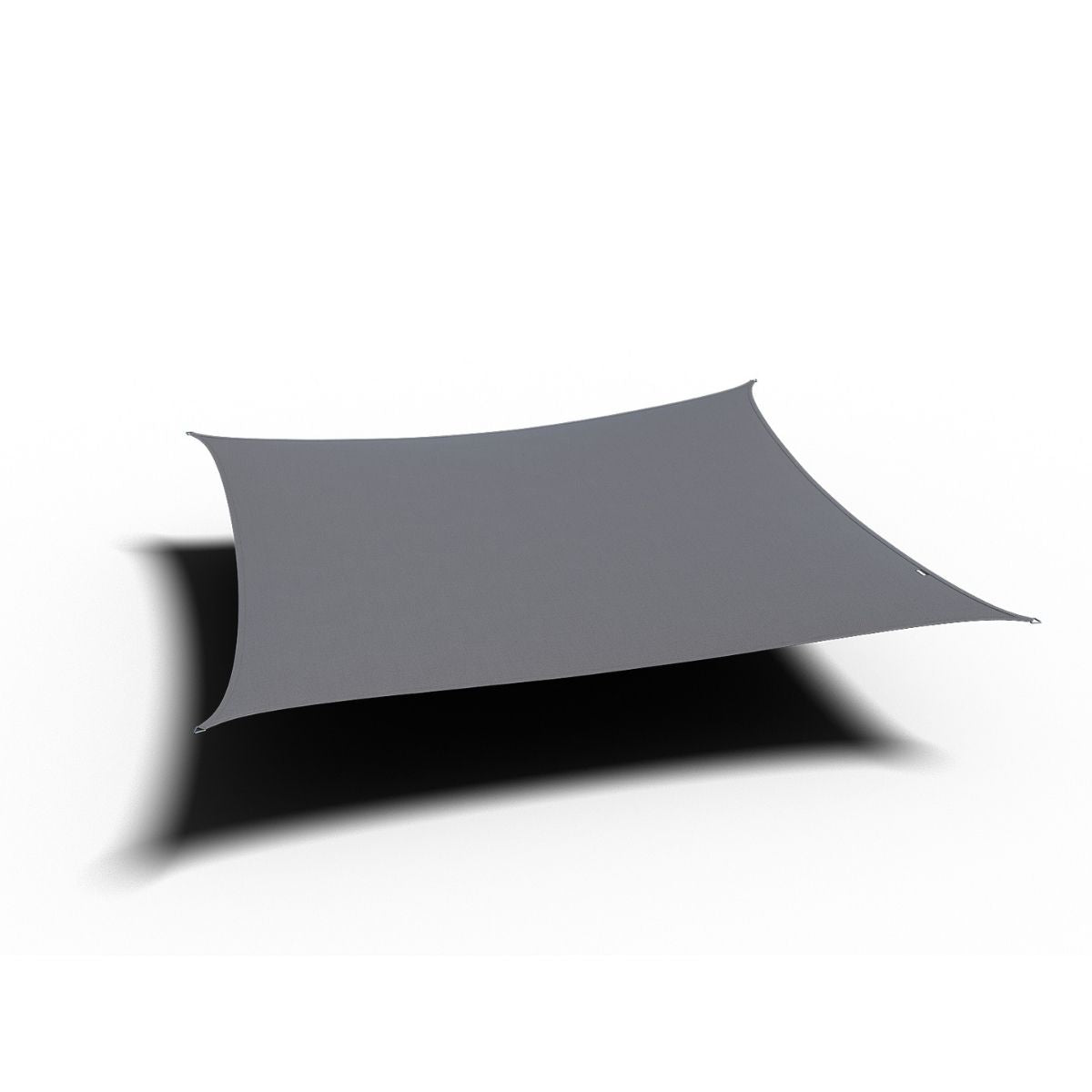 Platinum waterproof schaduwdoek Dreamsail vierkant grijs 4x4x4x4 m
