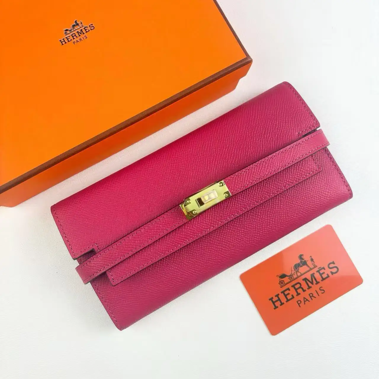 Hermes Kelly Classique To Go wallet