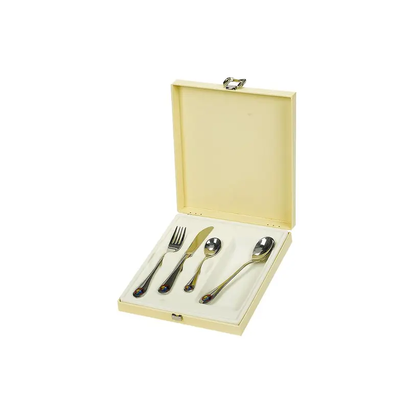 Besteckset 4-teilig Globi