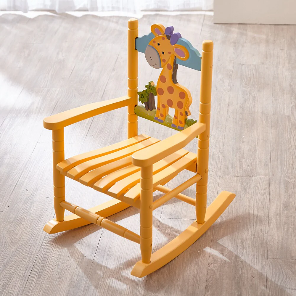 Teamson Kids- Safari Rocking Chair - Giraffe