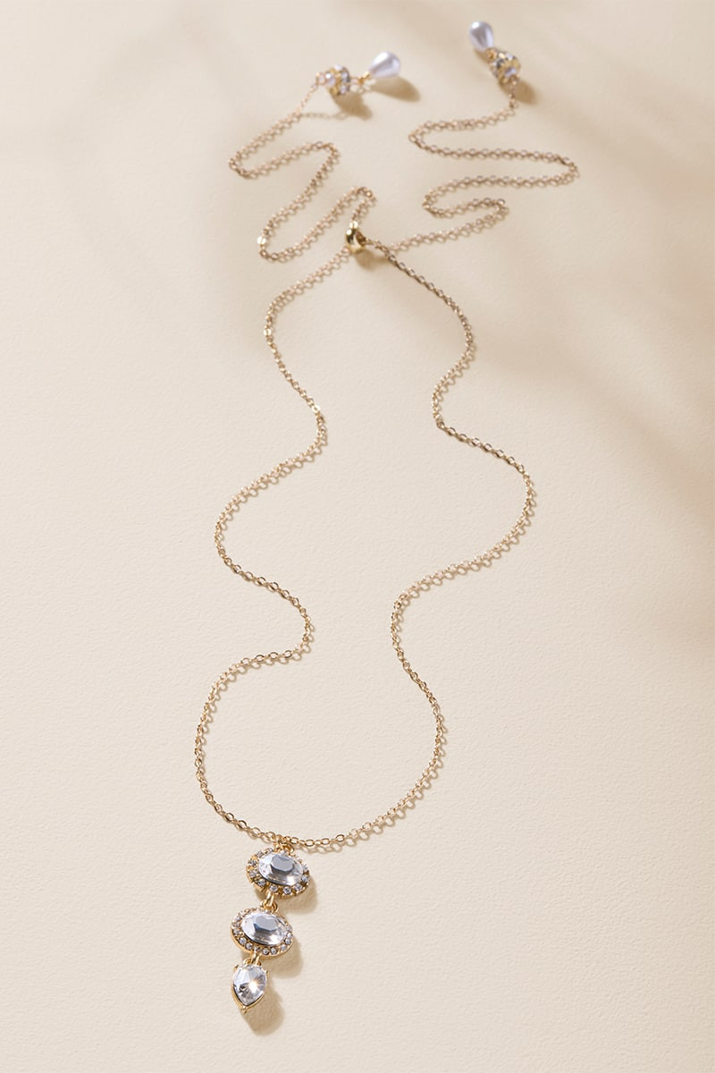 Dorothy Adjustable Long Pendant Necklace