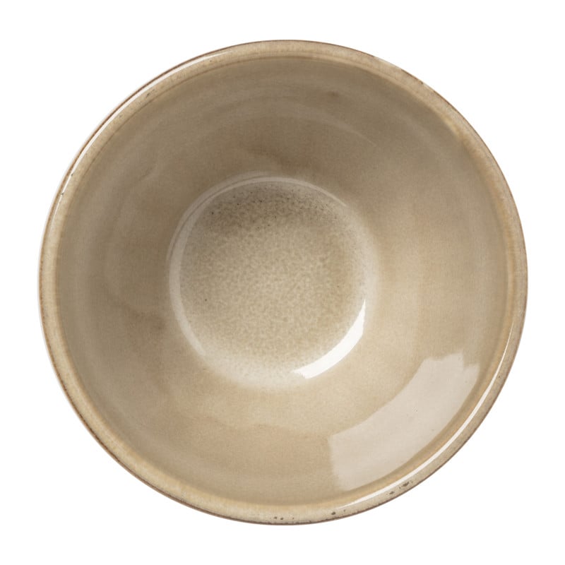 Schaal facet - beige - &Oslash;9x5.7 cm