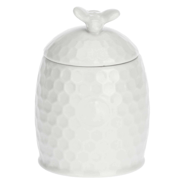 Cukiernica z łyżeczką Aperegina - Biały, 200 ml
