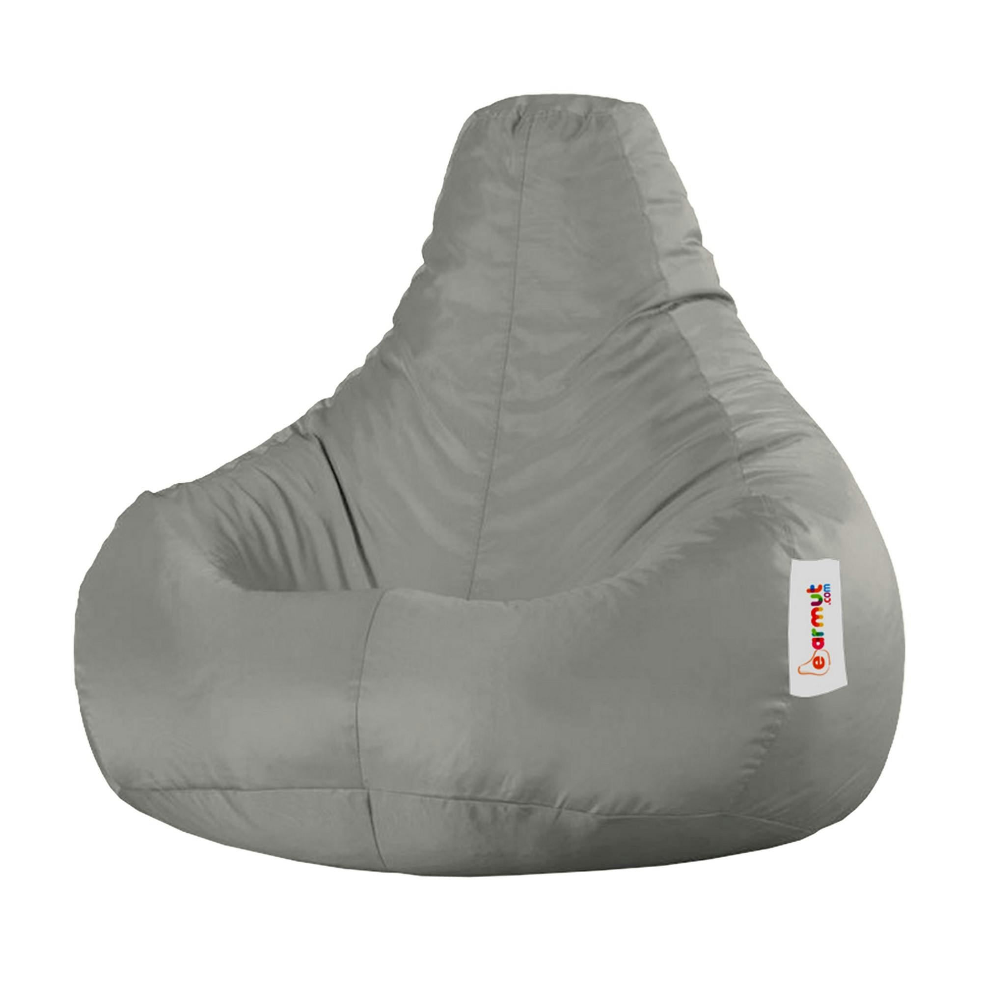 Pouf poire extérieur gris ARTA