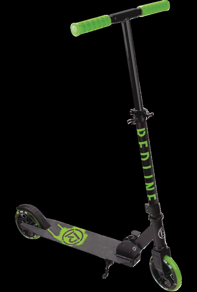 Redline Sergeant Heavy-Duty Kick Scooter, 5.7-in Wheels, All ages, Black