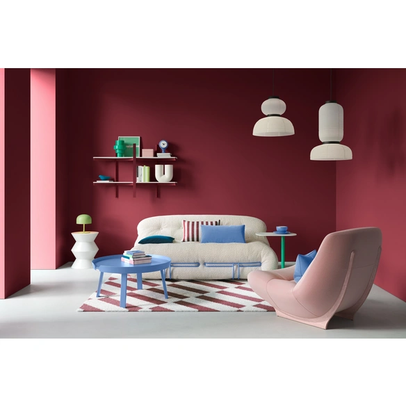 Wandfarbe »PANTONE«, Merlot, matt, 2,5 l