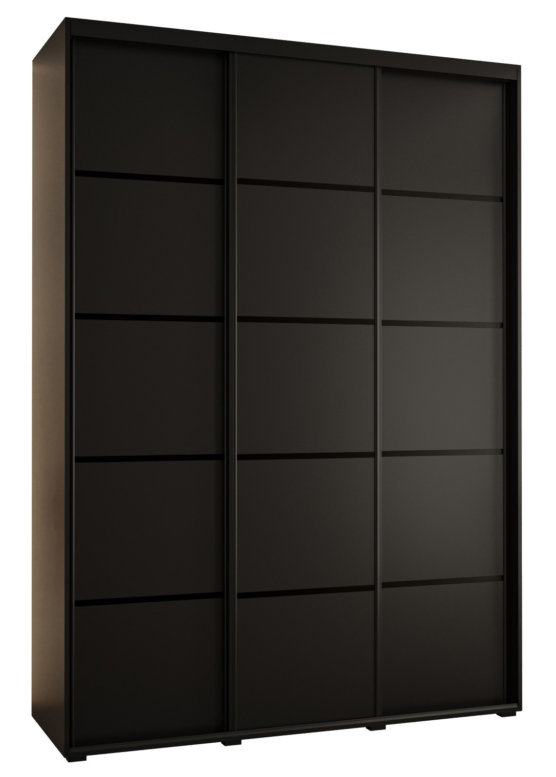Szafa przesuwna 45 Cannes 4 170 czarny czarny czarny