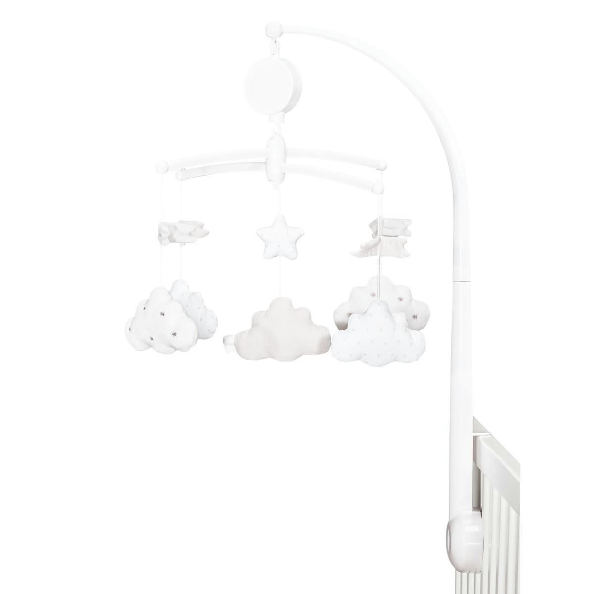 LILY - Mobile musical en velours