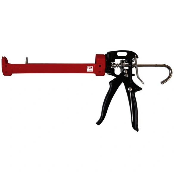 Auspresspistole, Metall, rot