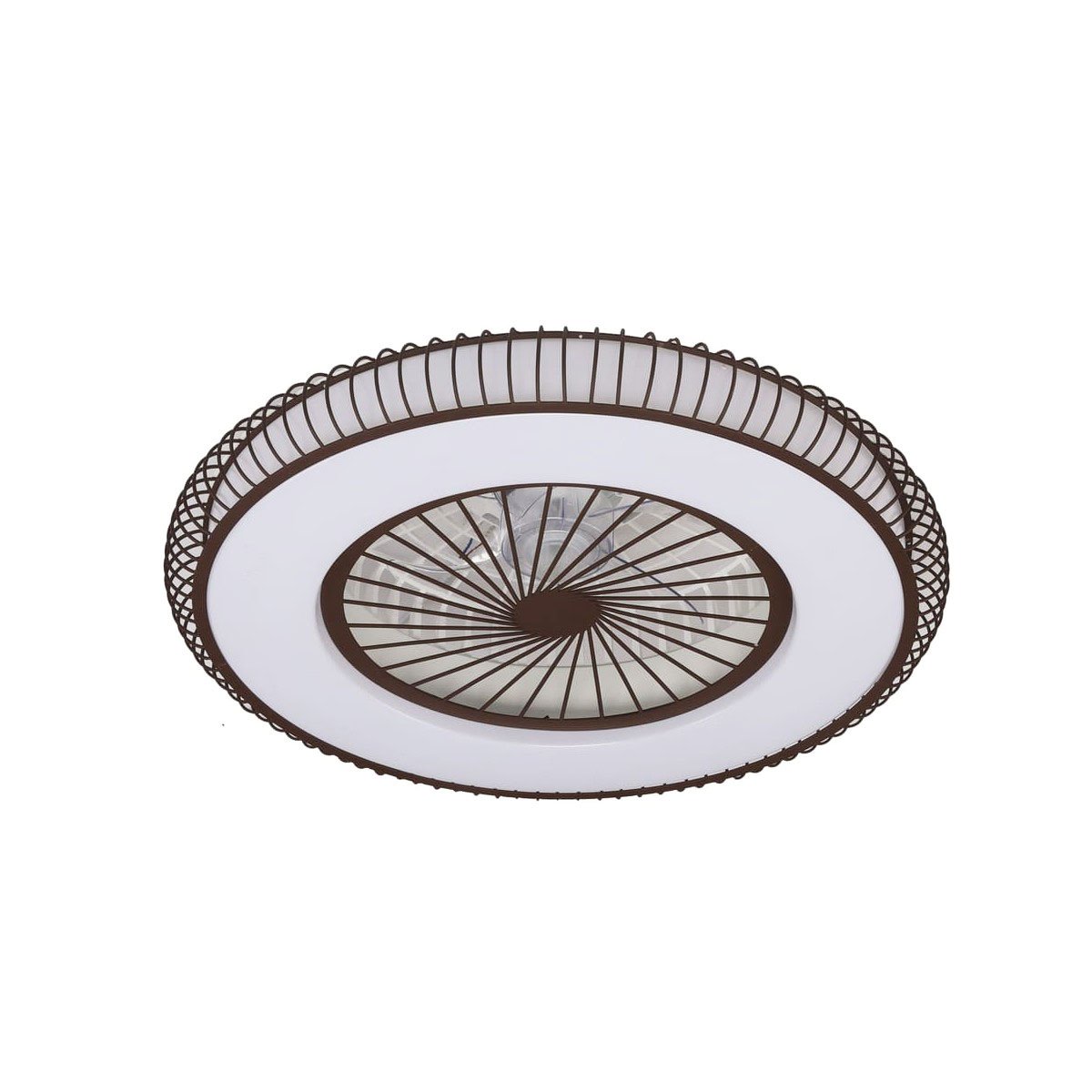 CristalRecord Plafondventilator Mirabel Ø 56 cm brons