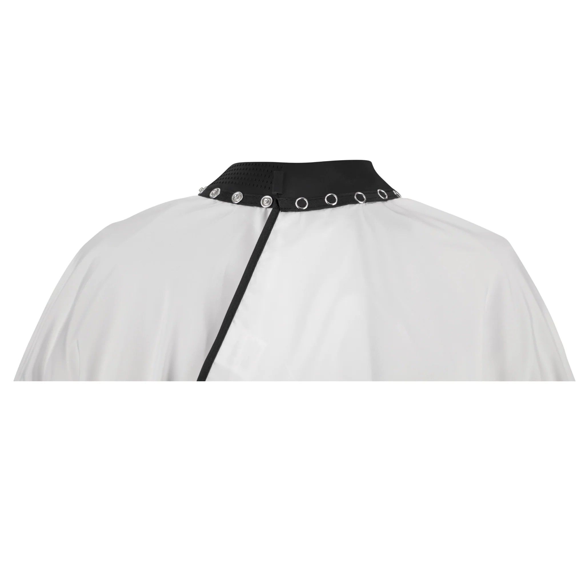 Gamma+ Gamma  White Cutting Cape with Silicone Collar