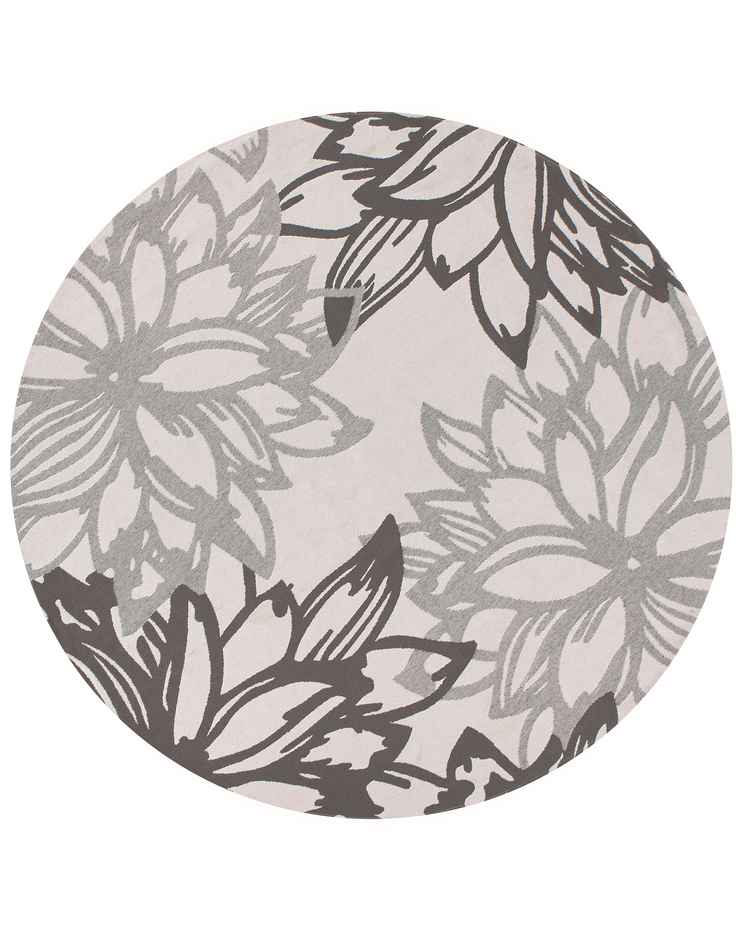 Outdoor Rug SOLAPUR Grey ? 120 cm