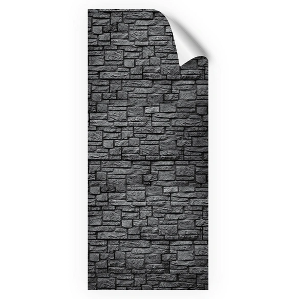 Duschrückwand-Panel, fresh, Steinoptik, 210x90 cm