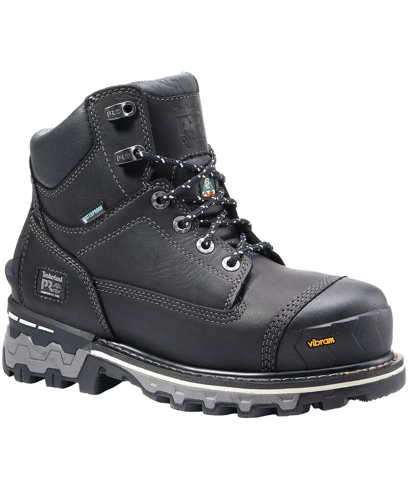 Women's Boondock 6 Inch Composite Toe Composite Plate Waterproof Work Boots