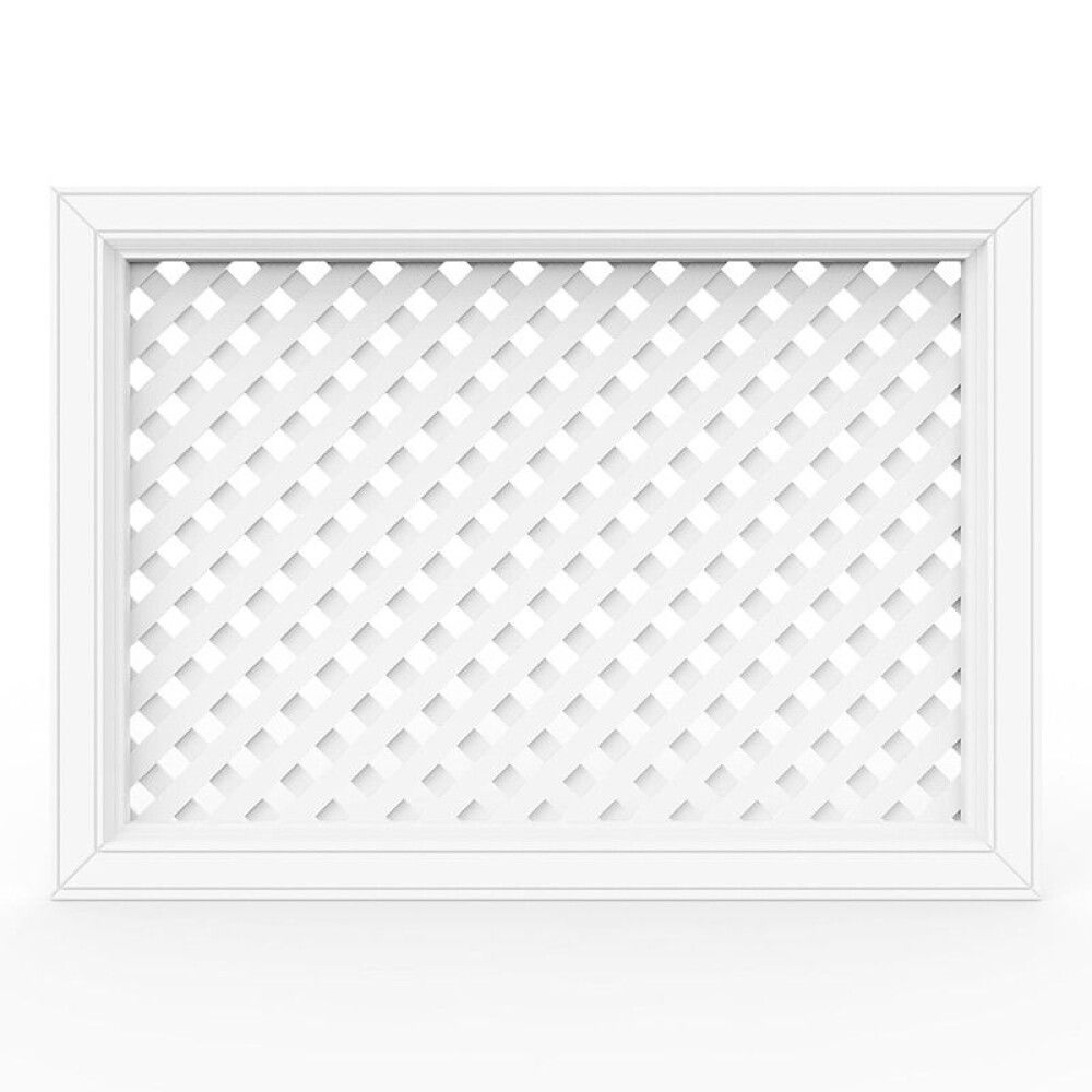 RADIATORSKJULER LUNDBERGS KLARA HVIT 1560X700MM