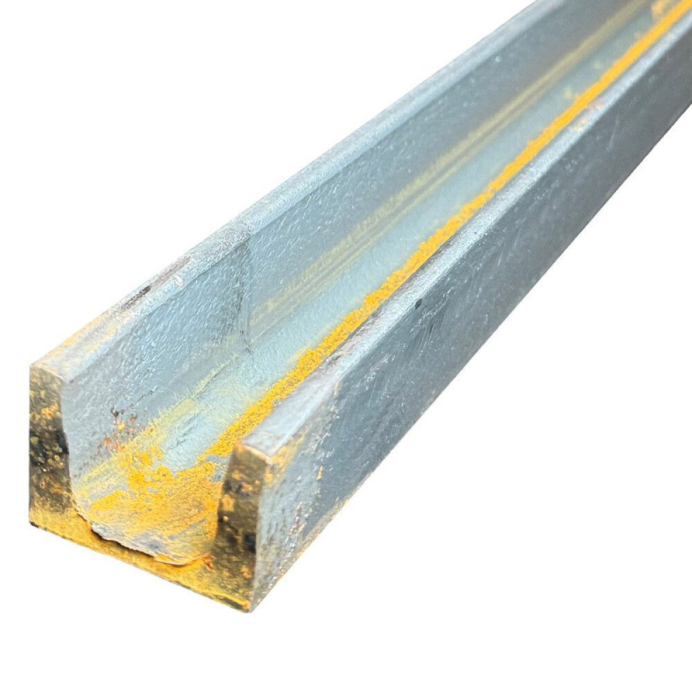 U-PROFIL SKAGEN BETON 6M 65X42X5,5X7,5MM SVART