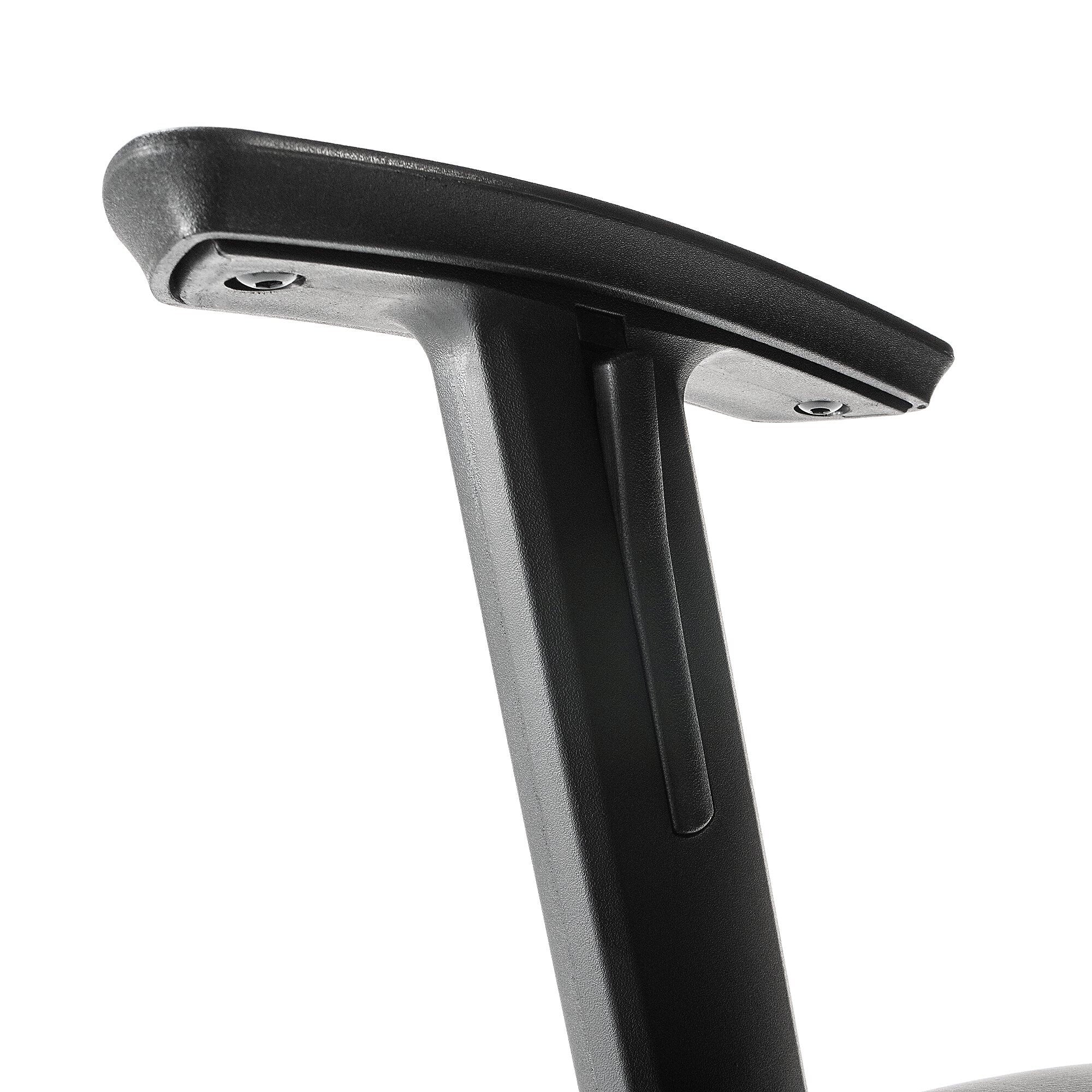 Bush Business Furniture Petite Leather Office Chair in Black