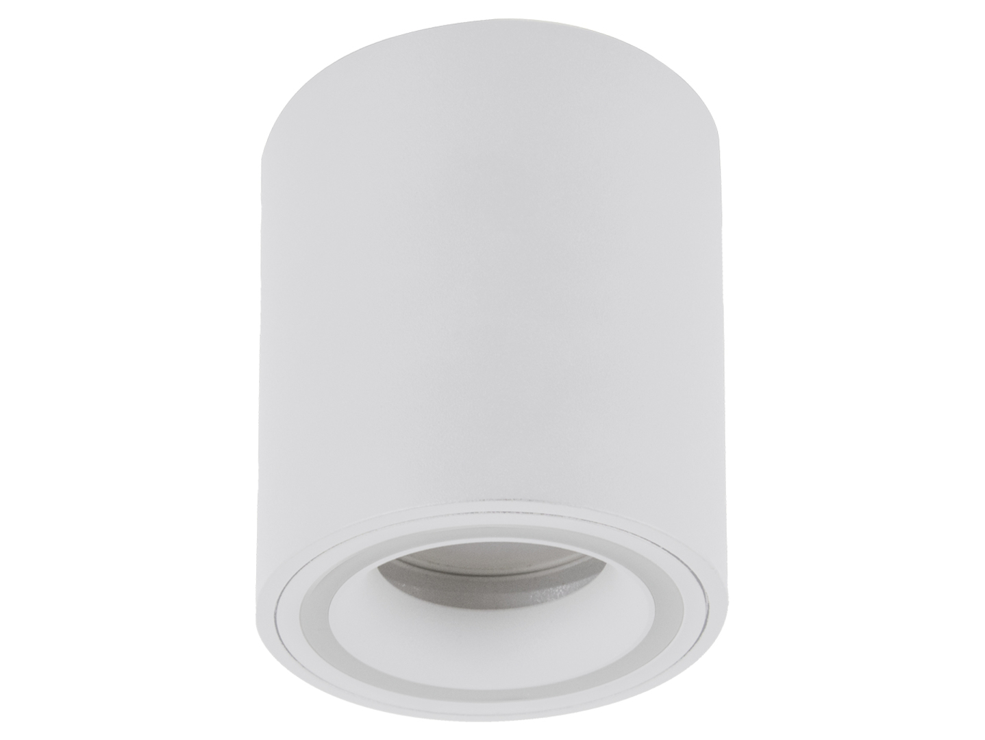 Lampa natynkowa Indi aluminiowa biała