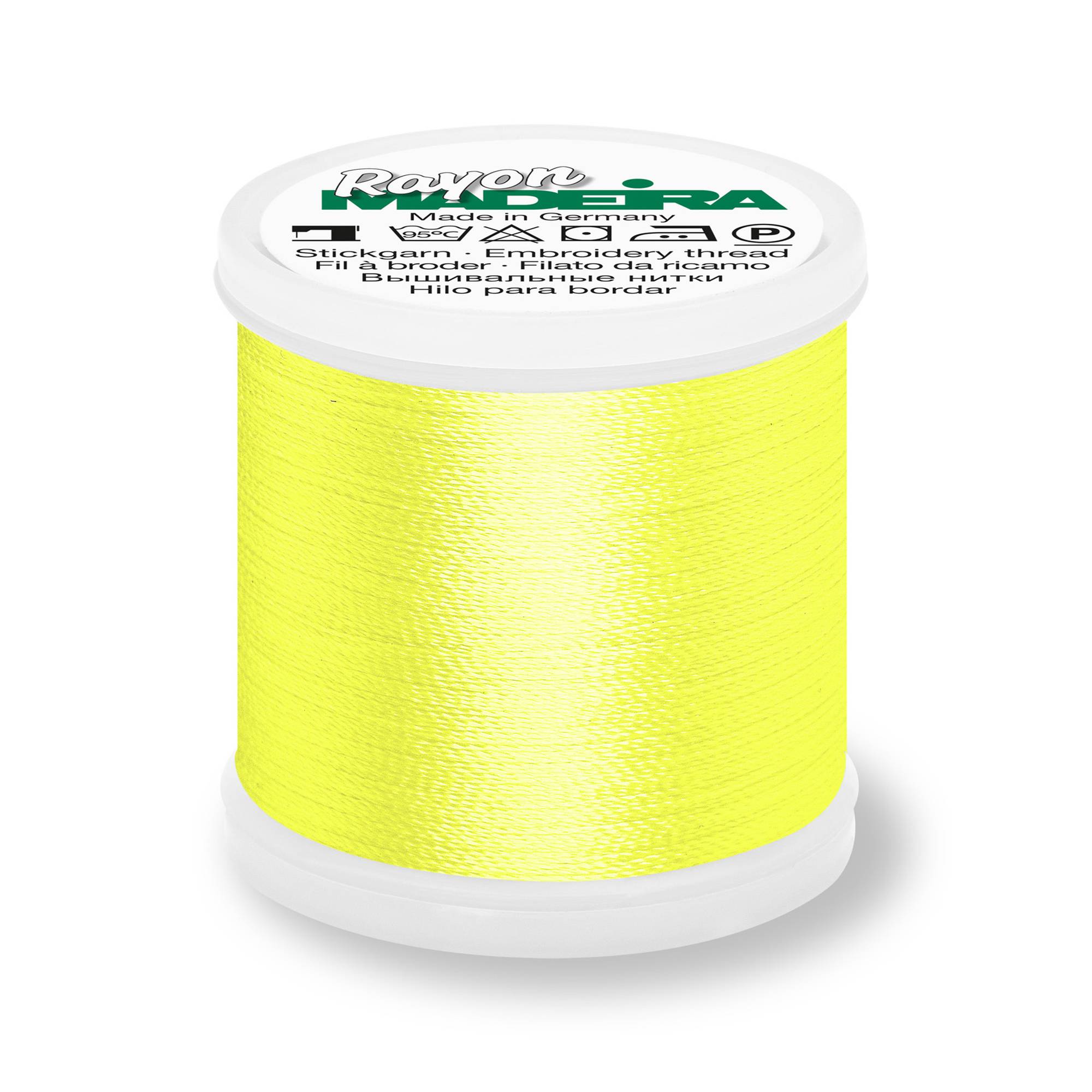 Madeira Lemon Yellow Rayon 40 Thread 200m (1023)