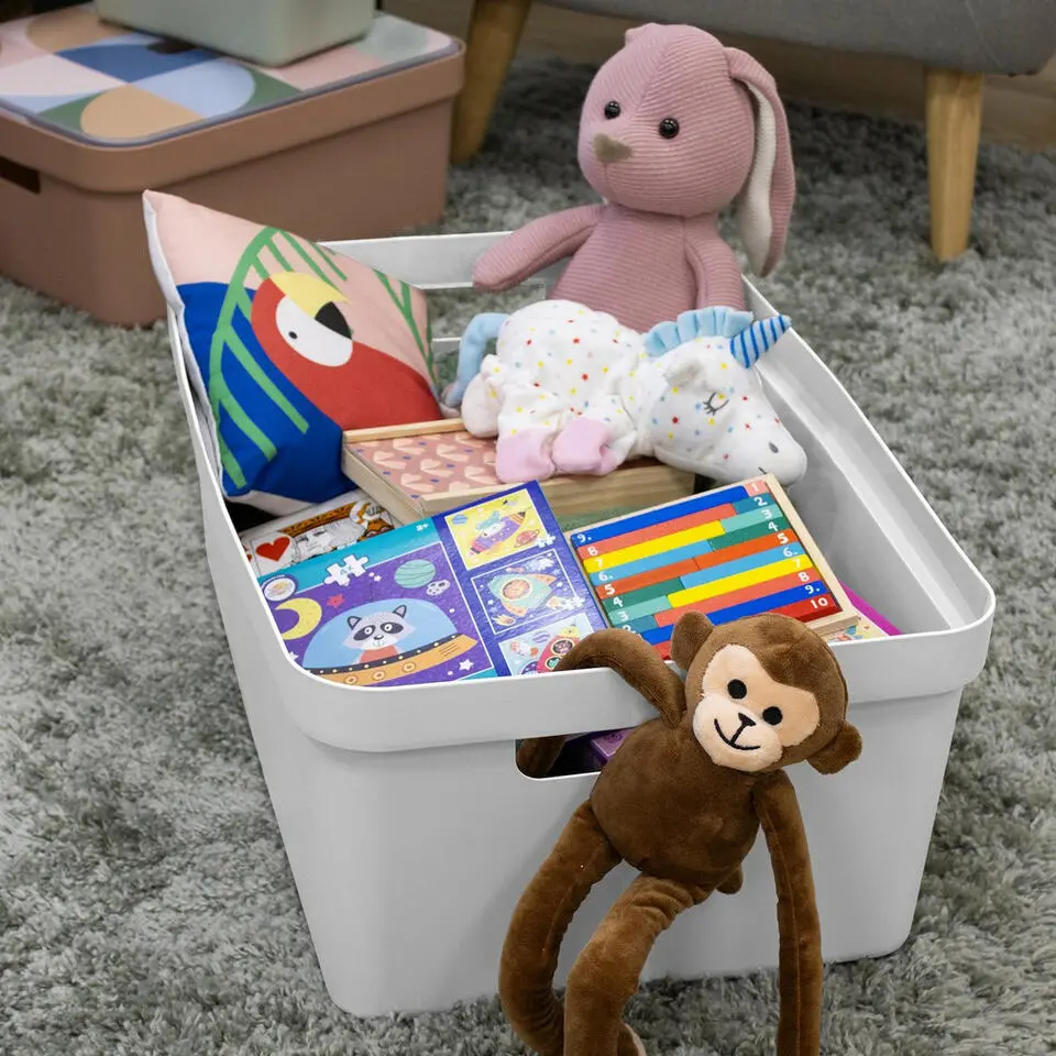 Sunware opbergbox Sigma - kunststof - 45L - wit