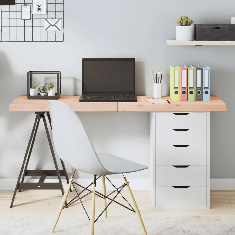 vidaXL - Tafelblad - Bruin - Hout - 140 x 60 x 6 cm