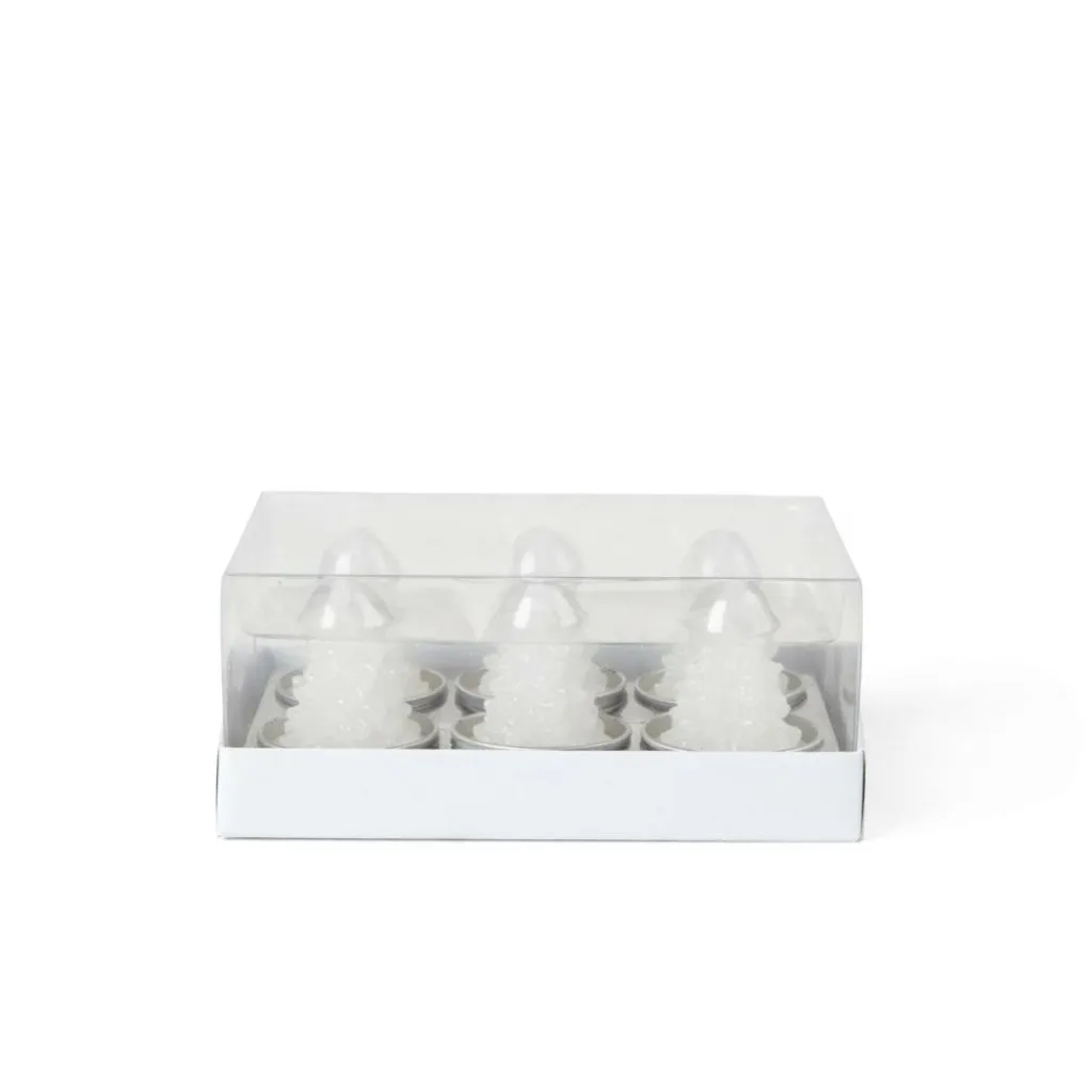 Bougies^CASA MINNY Bougies Chauffe-plat Blanc
