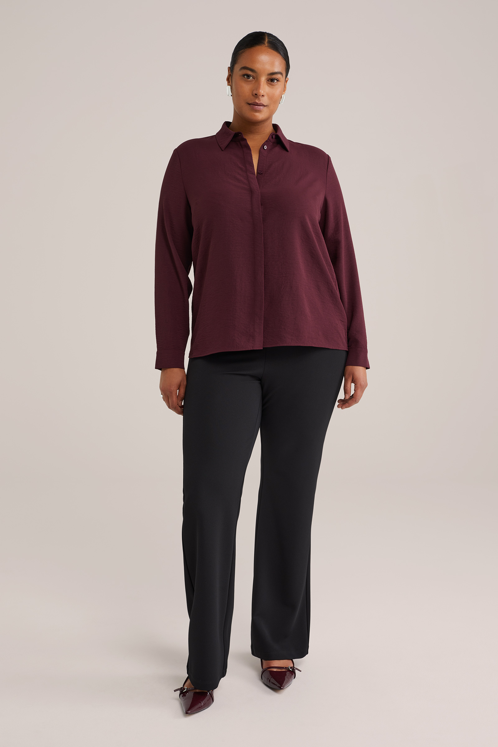 Dames regular fit blouse - Curve