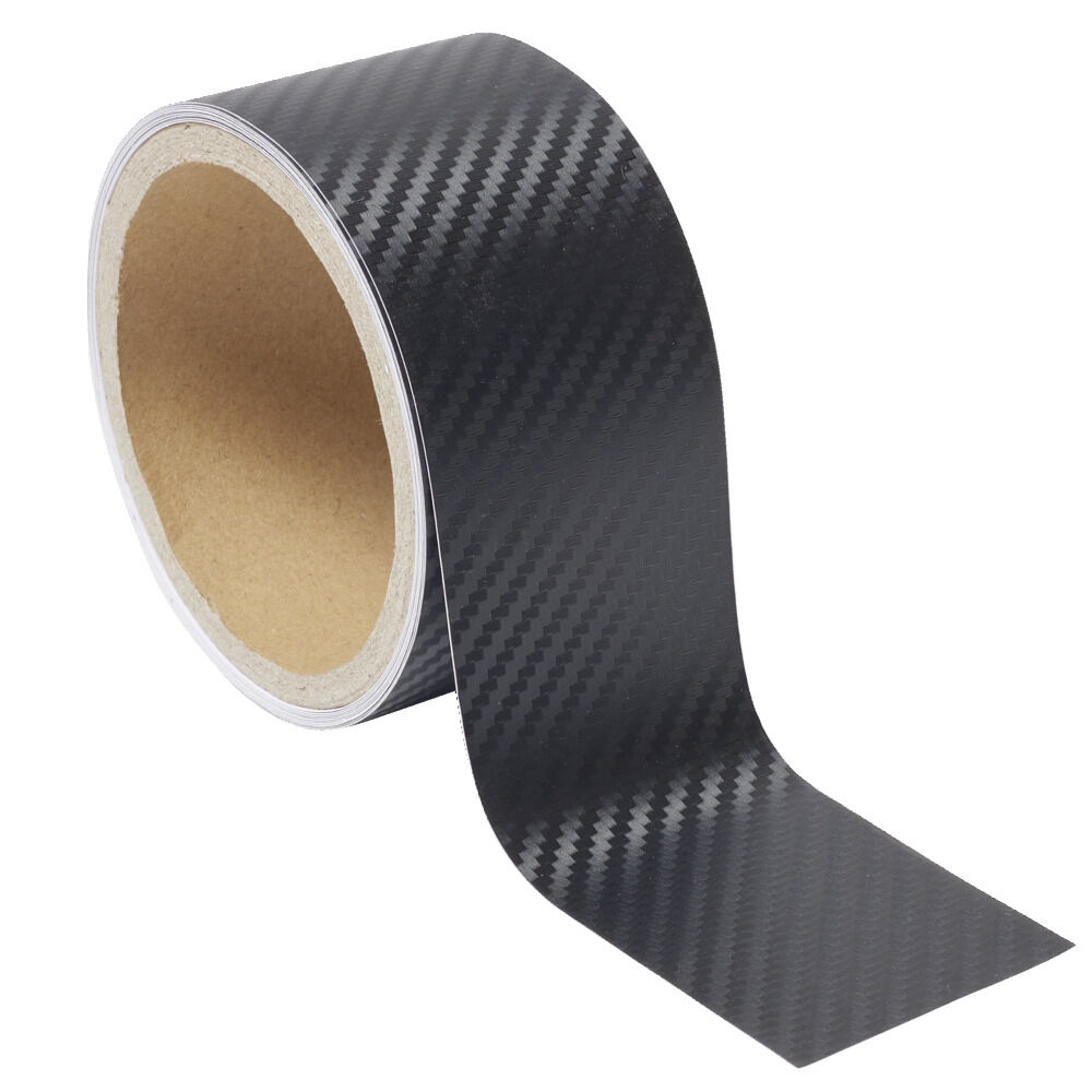 Adhésif fibre de carbone noir rouleau 3m