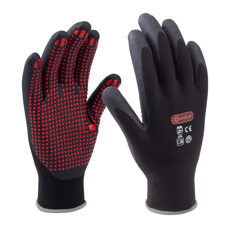 Paire de gants en polyamide antidérapants taille 9