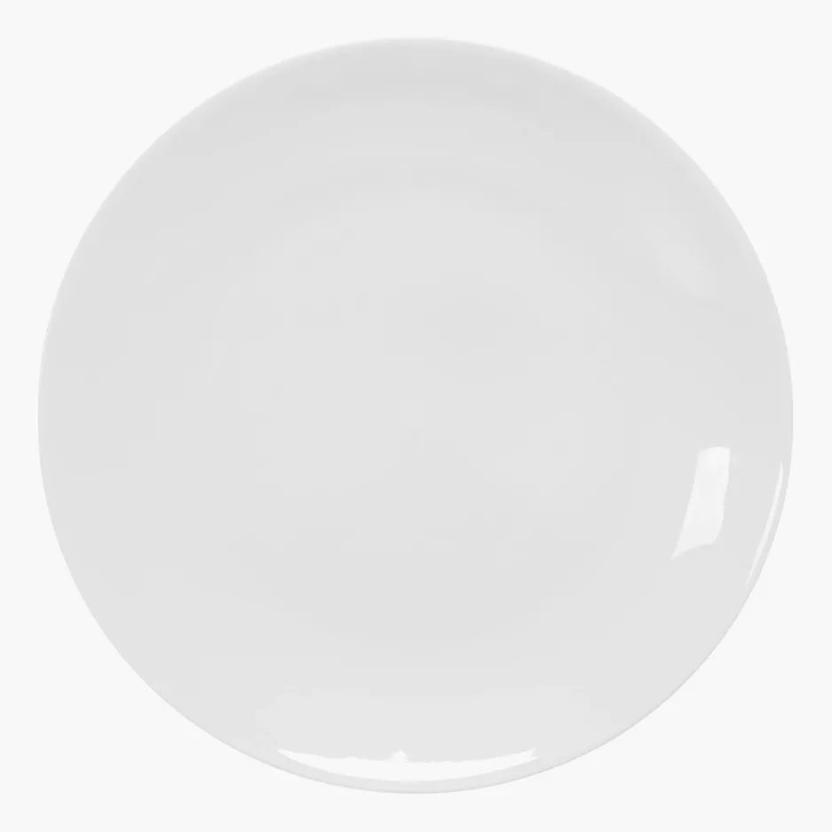 Talerz śniadaniowy DUKA FELICIA MODERN 19 cm biały porcelana