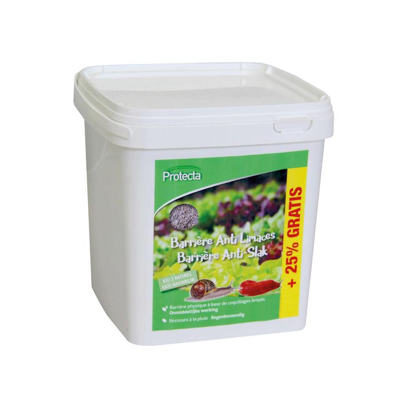 Barrière anti-limaces et escargots 4 kg   25 % gratuit PROTECTA