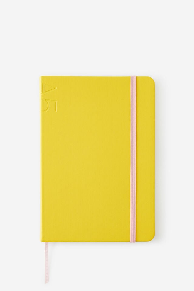 A5 Hard Lined Notetaker Notebook