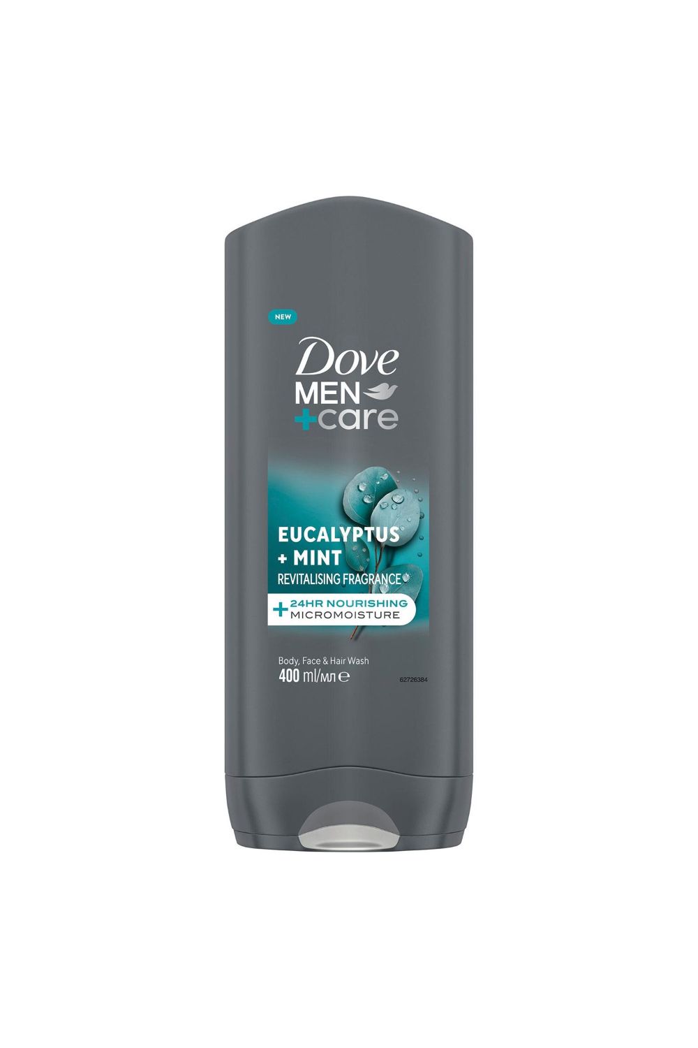 Dove Men Care 3-in-1 'Hair, Body & Face Wash' Eucalyptus,6x400ml
