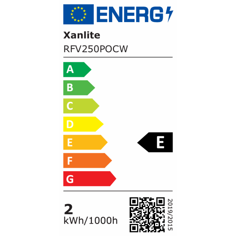 Ampoule LED E14 blanc neutre 250 lm 2 W XANLITE