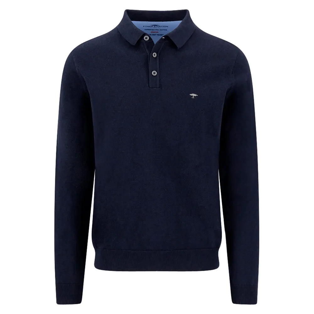 Fynch Hatton SFPK242 long sleeve polo