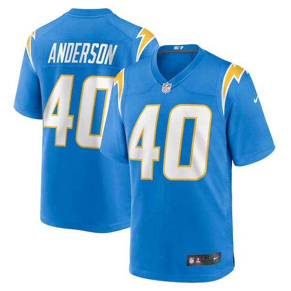 Stephen Anderson Los Angeles Chargers Nike  Game Jersey -  Powder Blue