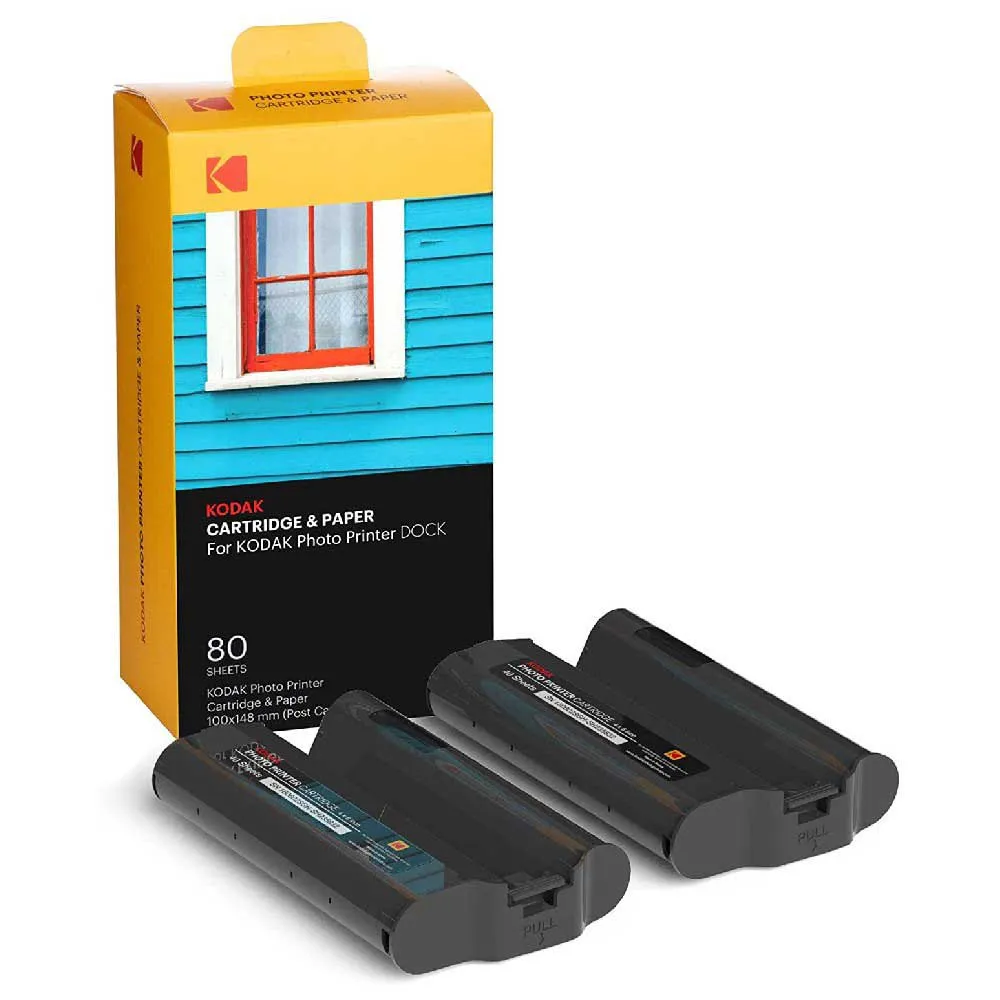 Kodak PHC80 Paper Cartridge 80 Photos Units 10x15 cm