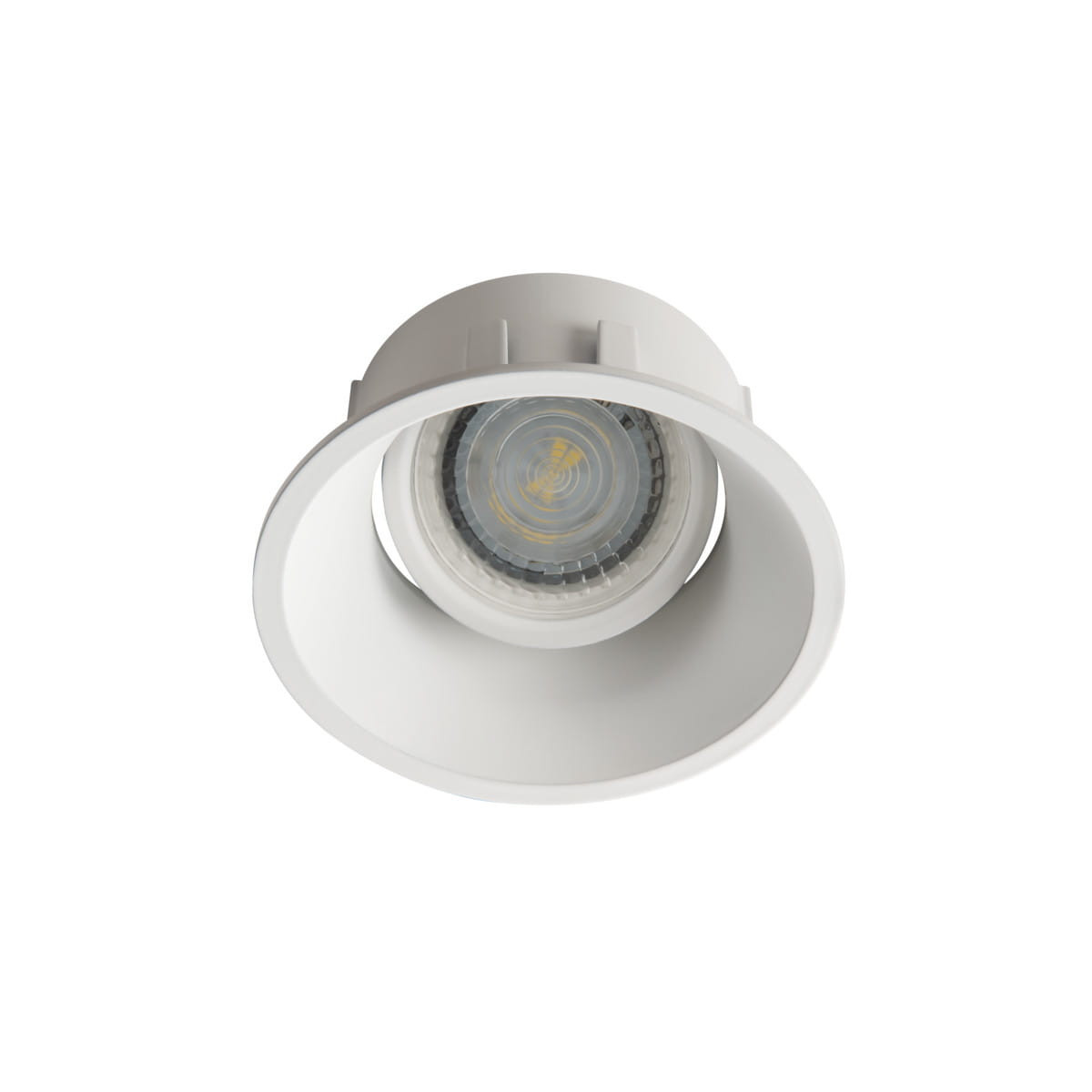 Oprawa wpuszczana okrągła biała 9cm IVRI 1xGU10x35W IP20 Kanlux