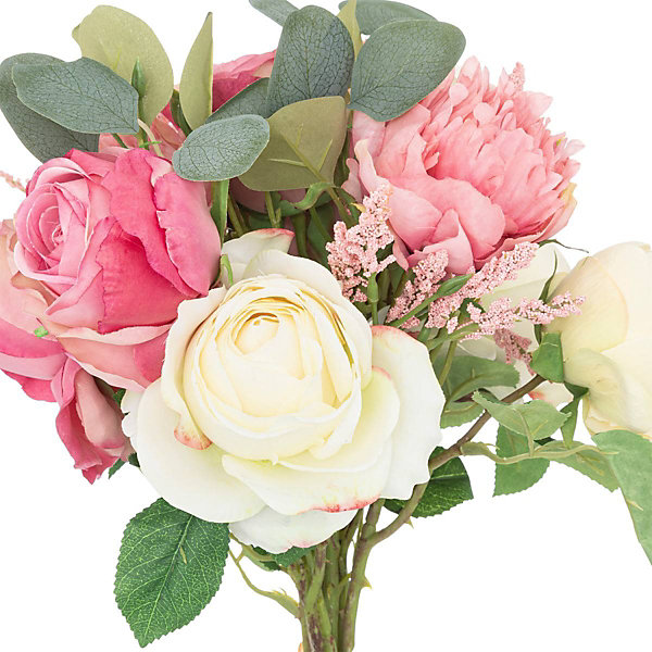Bouquet composé artificiel - H50 cm - Atmosphera