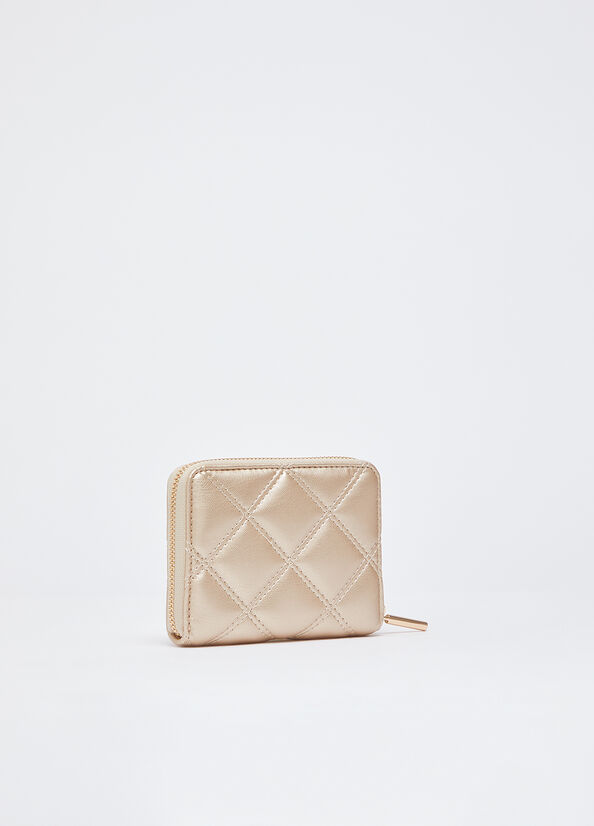 Portafoglio piccolo matelass&eacute;