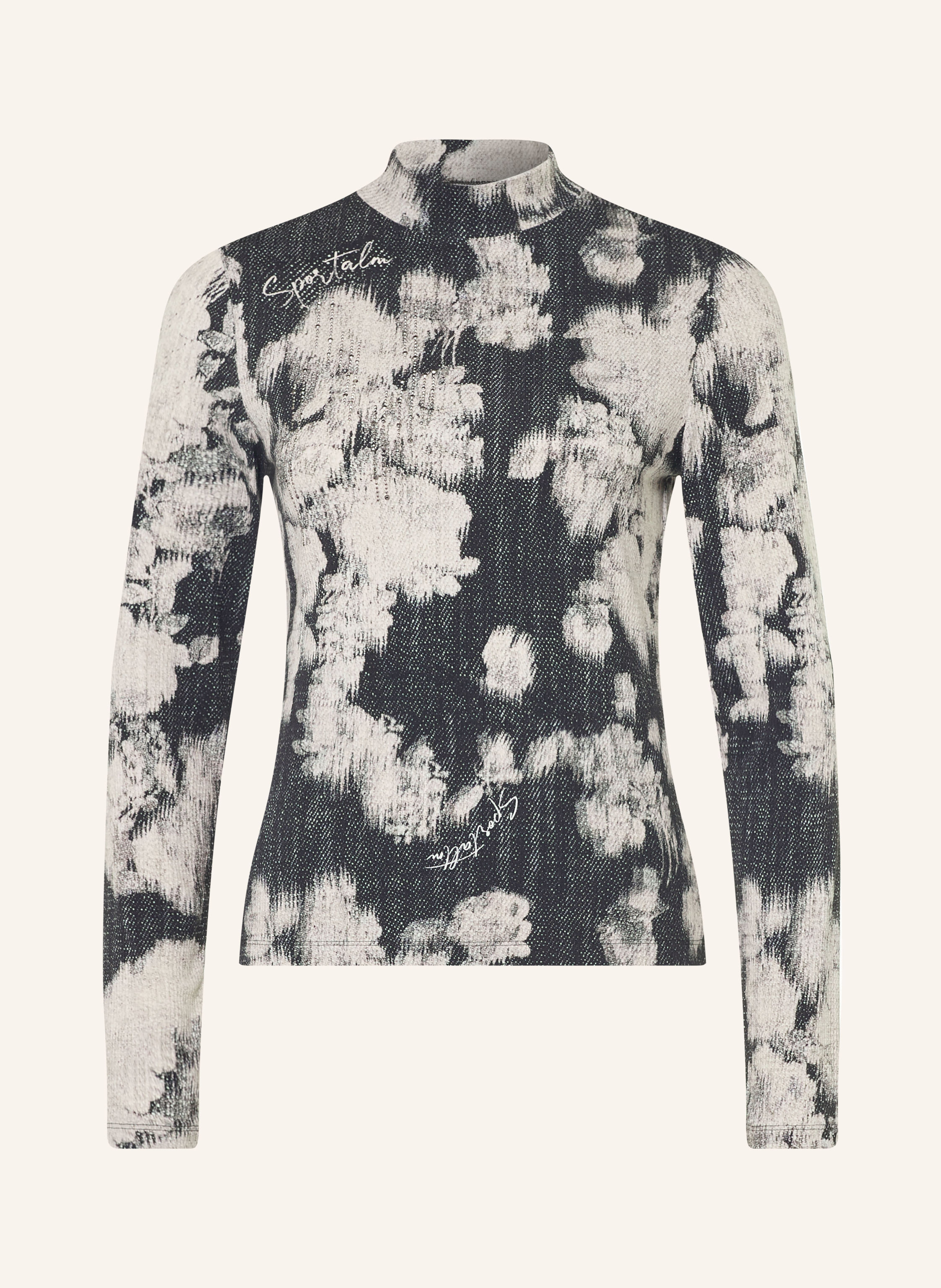 SPORTALM Longsleeve mit Schmucksteinen
