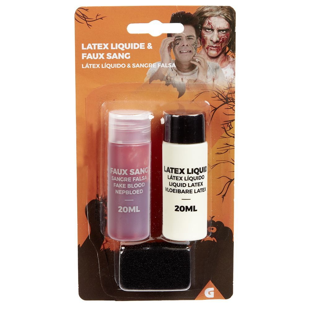 Faux sang liquide   latex liquide 20 ml x2