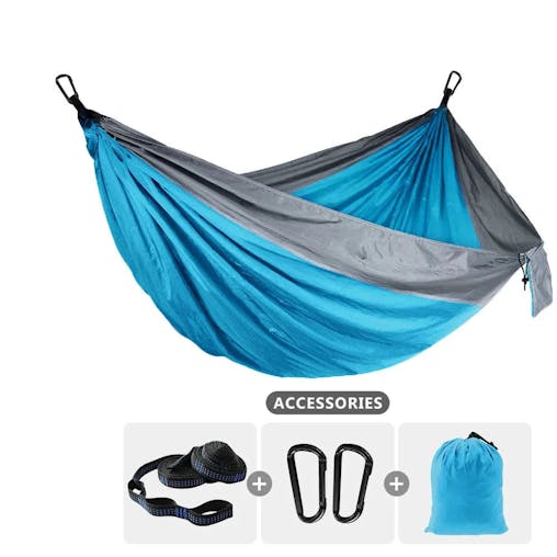 NNEOBA Lightweight Camping Hammock with Tree Straps for Travel