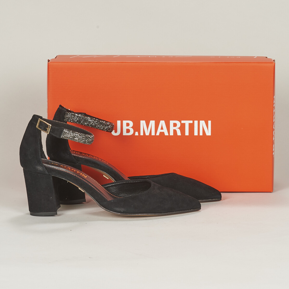 JB Martin - ELEONORE - Goat / Velvet / Black