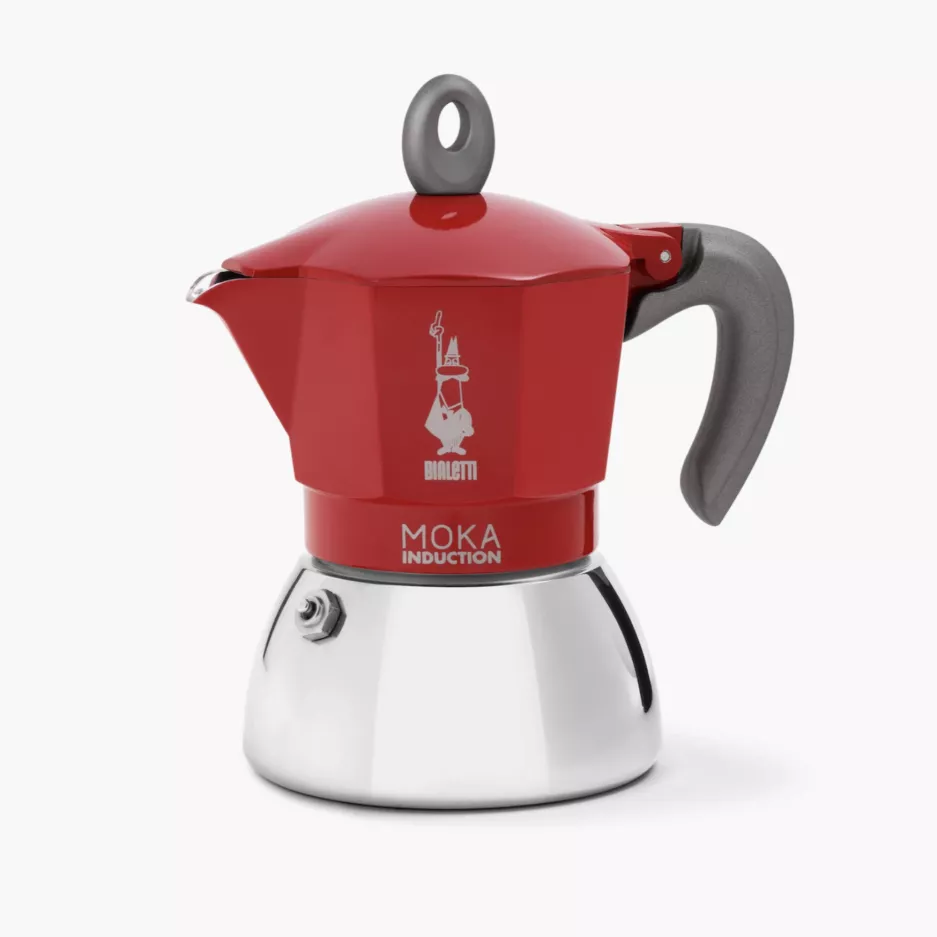 Kawiarka do kuchenki indukcyjnej BIALETTI New Moka czerwona 4tz
