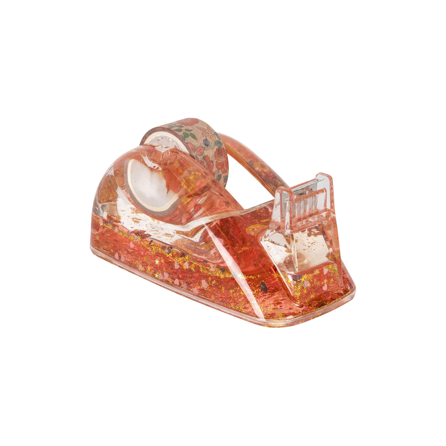 Sparkle Splash Tape Dispenser, red