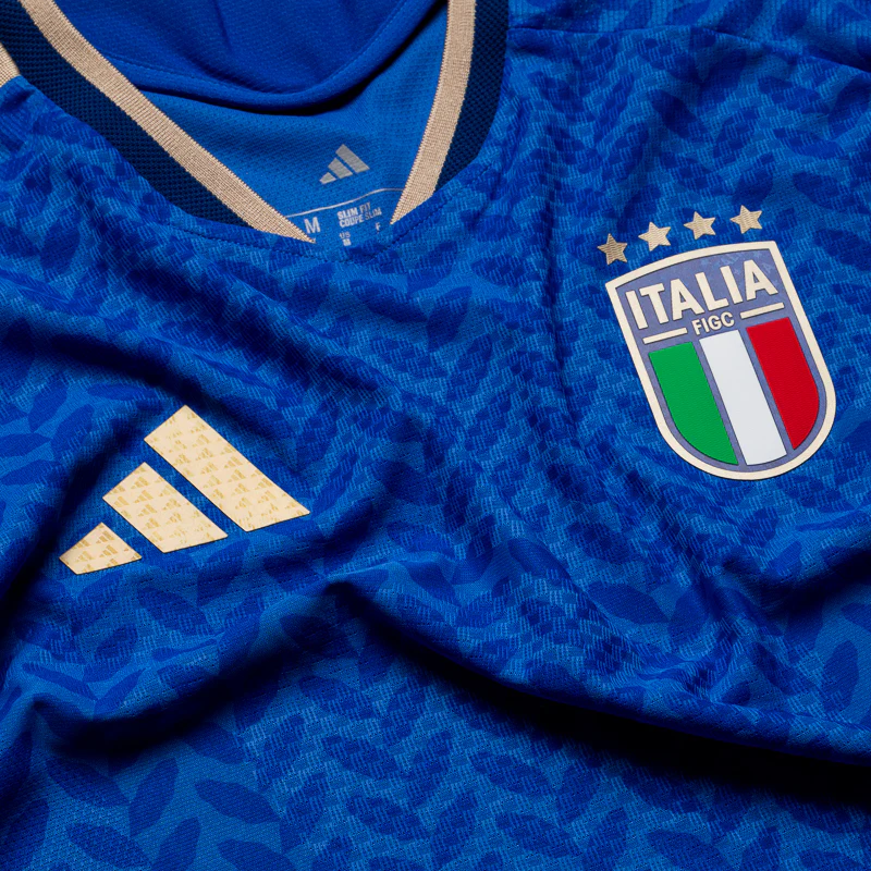 Adidas Italy 26 Home Authentic Jersey - Bold Blue