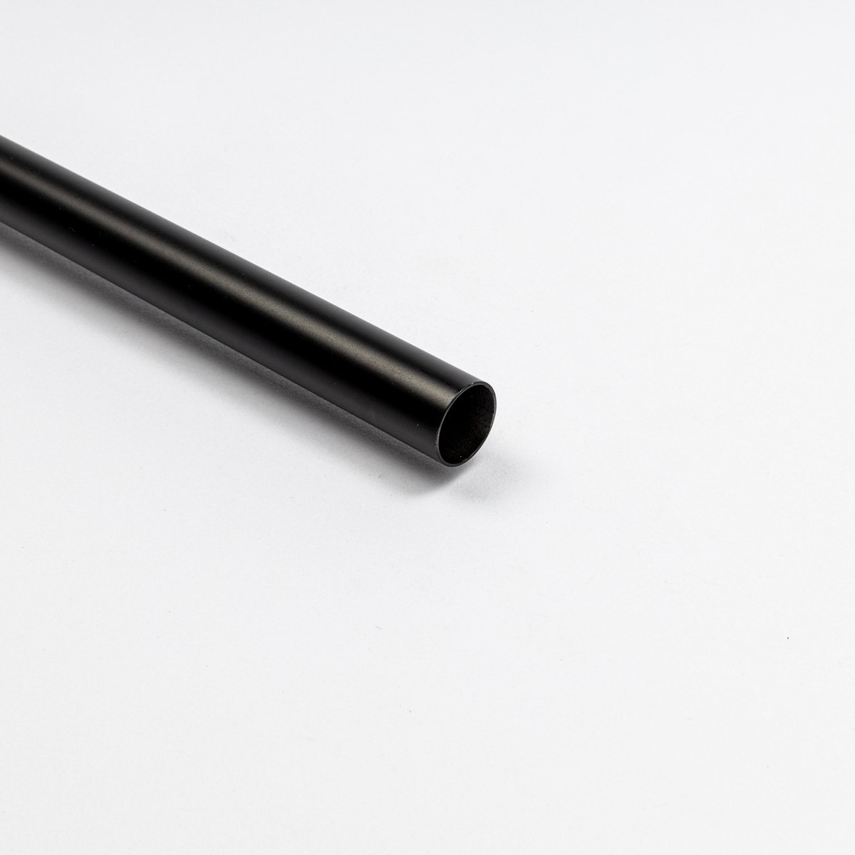 Tubo de ferro forjado preto mate 2m