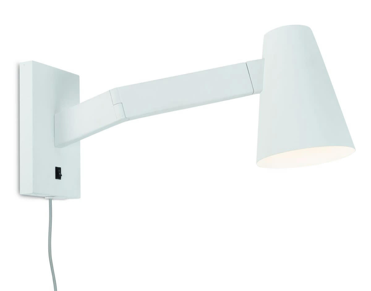 BIARRITZ - Applique murale blanche H20cm