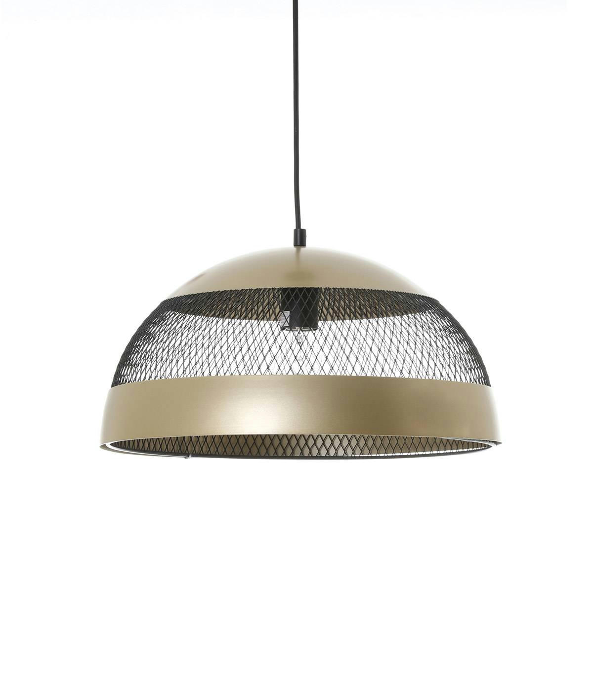 SILVANO - Suspension en métal or  d. 40 cm